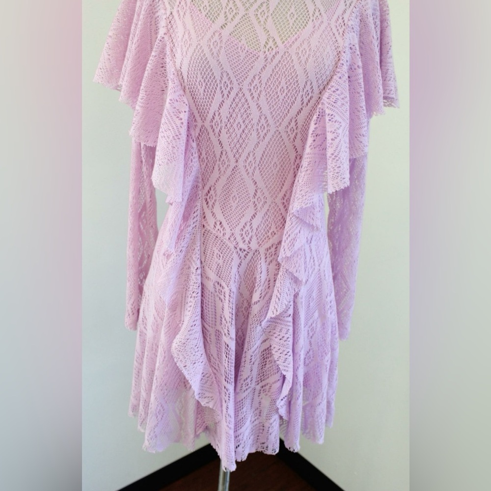 Free People Lavender wisteria dress